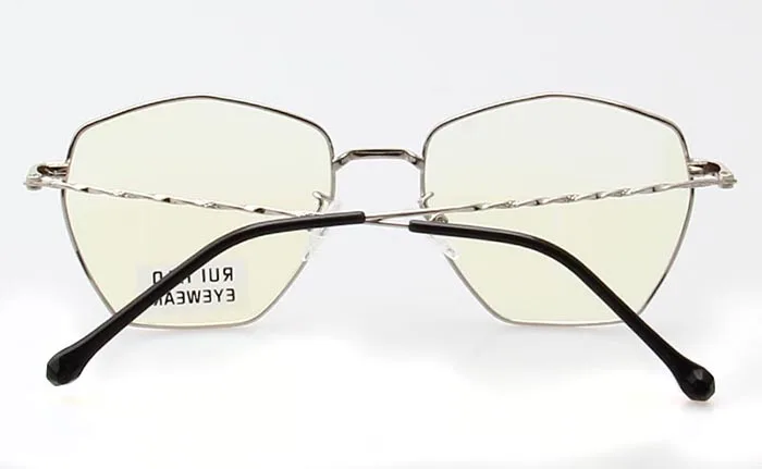 Полигональные очки оправа Новые оптические очки для отдыха дизайн по рецепту очки Rui Hao бренд 9170