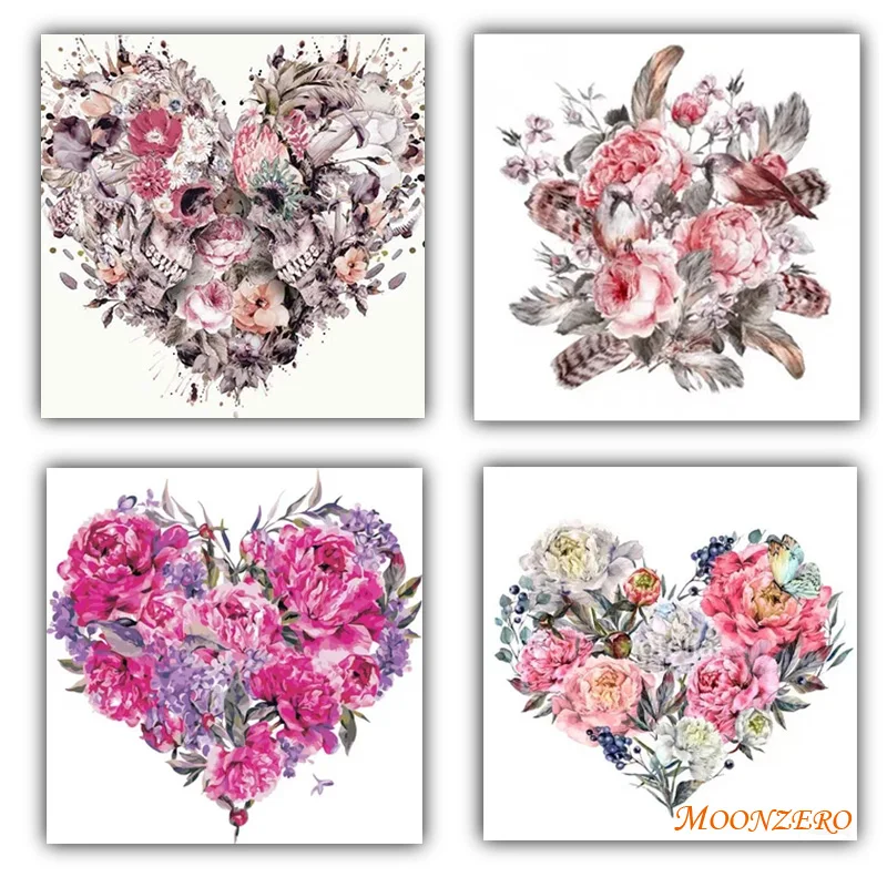 

Round / square diamond 5D diamond painting DIY love wreath embroidery mosaic rhinestone 3D decorative diamond cross stitch