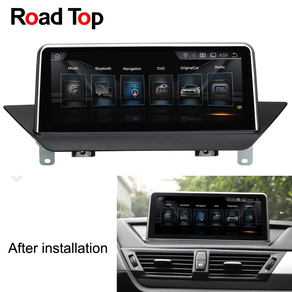 10.25" Android Car Multimedia Player Radio WiFi GPS Navigation Bluetooth Head Unit Screen Monitor for BMW X1 E84 2009-2015 | Автомобили