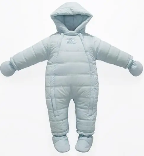 

newborn Baby rompers New style going out more cotton-padded clothes to keep warm winter warm climb clothes