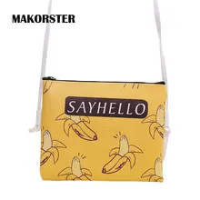 MAKORSTER Women shoulder messenger bags Crossbody bag belt Zipper cute small handbag handbags Women famous brands feminina XH180