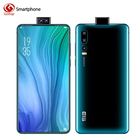 Elephone 16MP Pop Camera Mobile phone Android 9 0 MT6771T Octa Core 6GB 128G 6 26  FHD  Screen Face LTE Smartphone