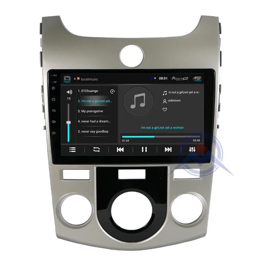 Clearance ZOHANAVI 2.5D 9 inch Android 8.1 Car radio for KIA Forte Cerato 2010-2014 DVD GPS screen with maps 4