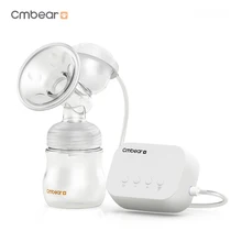 Cmbear Electric Breast Pump USB BPA Free With Milk Bottle Baby Breast Feeding 180ml Infant Feeding Baby Breast Pump Cmbear Electric Breast Pump USB BPA Free With Milk Bottle Baby Breast Feeding 180ml Infant Feeding Baby Breast Pump