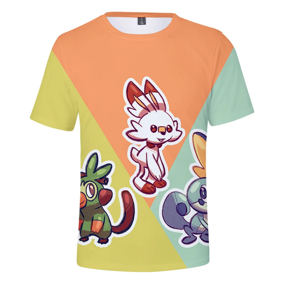 

Pokemon T Shirt Men Male T-shirt Kawai Pikachu Tshirt 3d Printed Hiphop Tops Short Sleeve Hipster Comics Tee Cartoon Camiseta