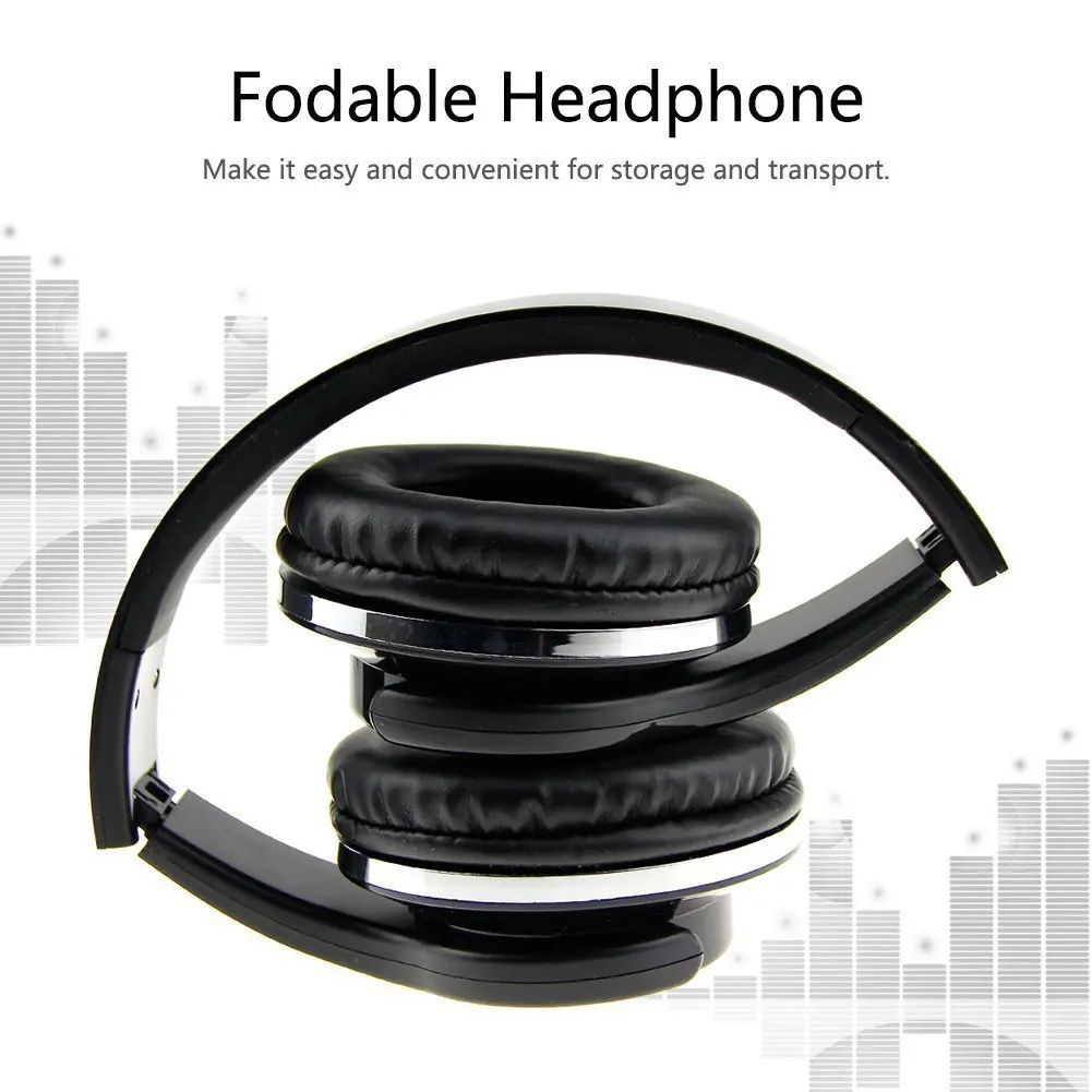 Makescc 2 в 1 Bluetooth динамик + наушники двойного назначения с микрофоном Складной FM