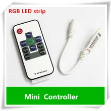 30 шт. маленький, радиочастотный, беспроводной светодиодный пульт дистанционного управления для RGB 5050/3528 светодиодные полоски