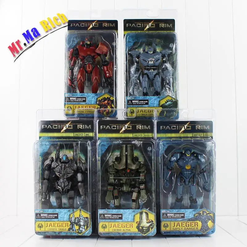 

Neca Pacific Rim Action Figure Crimson Typhoon Gipsy Pericolo Coyote Tango Cherno Alpha Striker Eureka Jaegers Robot Modello