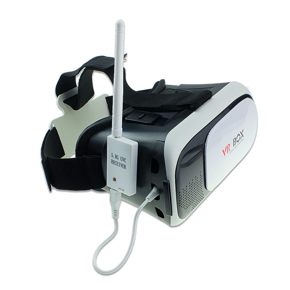 

FPV Mini 5.8G 150CH Mini FPV Receiver UVC Video Downlink OTG VR Android Phone