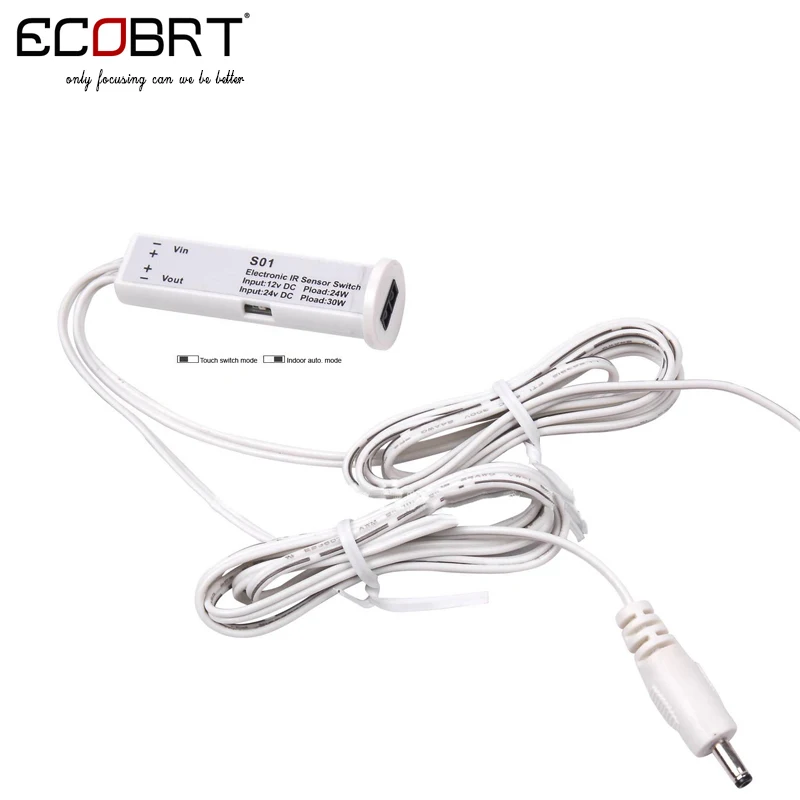 

New Arrival Dual Modes IR Sensor Switch 12v/24v work with Under Cabinet light or Showcase light auto. controller