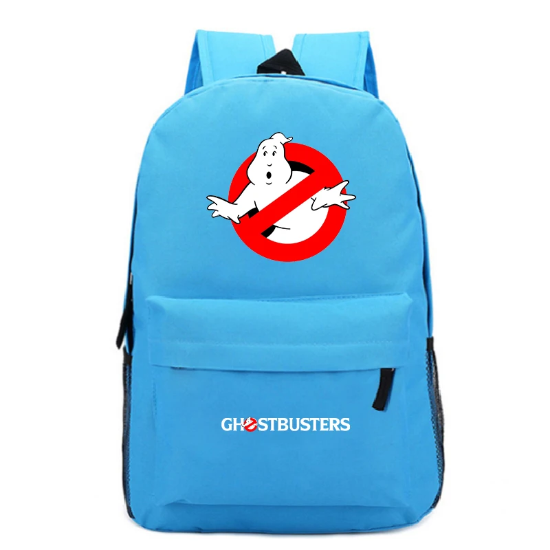 Ghostbuster школьный рюкзак для учеников, мальчиков и девочек, популярный школьный рюкзак с рисунком, красивый рюкзак для подростков - Цвет: 14