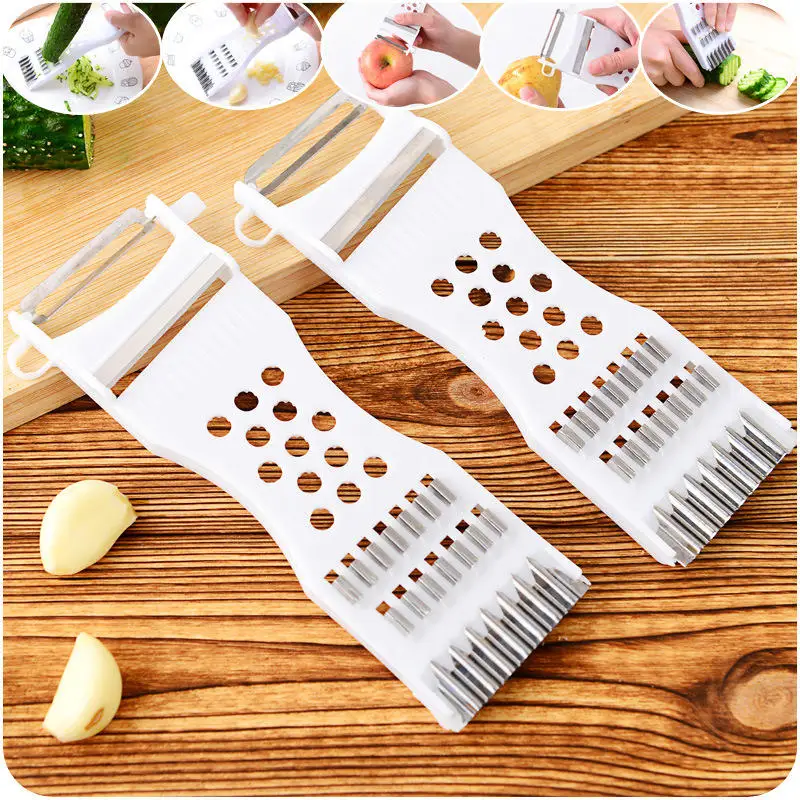 

Sale 1PC Multifunctional Shredder Plastic Fruit Peeler Planer Shredded Kitchen Helper