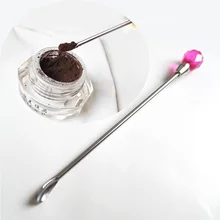 Permanent Makeup Eyebrow Tattoo Microblading Tool Ink Spoon Pigment Powder Holder Body Art Accessories