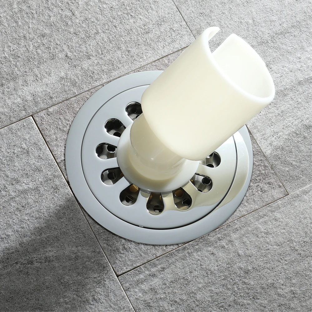 Buy HIDEEP round Floor drain with washing maching