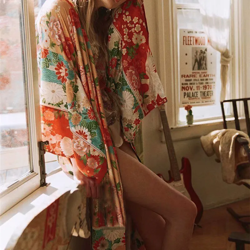 Женский купальный костюм Vestido De Praia Пляжное Платье Кафтан размера плюс туника Salida