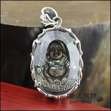 925 чистого серебра Основные maitreya серебряные подвески LAOYINJIANG ожерелье из чистого серебра