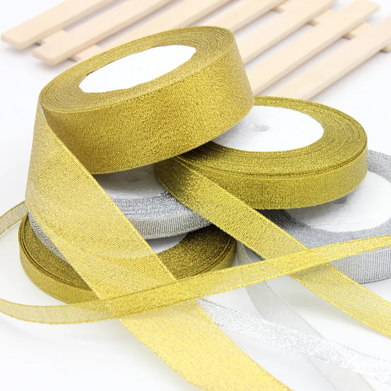 

25Yards Long Lace Silk Satin Ribbon Party Home Wedding Decoration Gift Wrapping Christmas New Year DIY Material