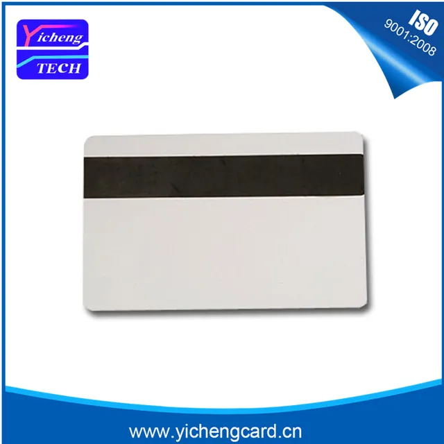 10 pcs Loco 1 3 tarja magnética do cartão Em Branco PVC 