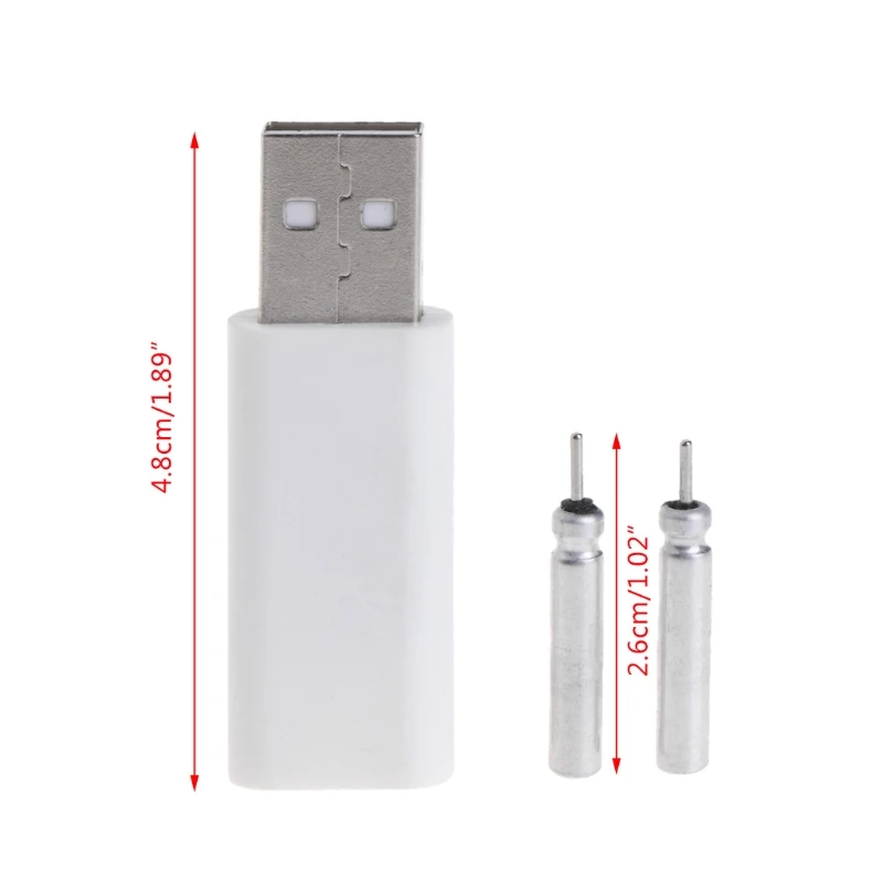1 مجموعة الصيد تعويم البطارية الكهربائية USB قابلة للشحن CR425 توهج عصا شاحن 1 مجموعة الصيد تعويم البطارية الكهربائية USB قابلة للشحن CR425 توهج عصا شاحن