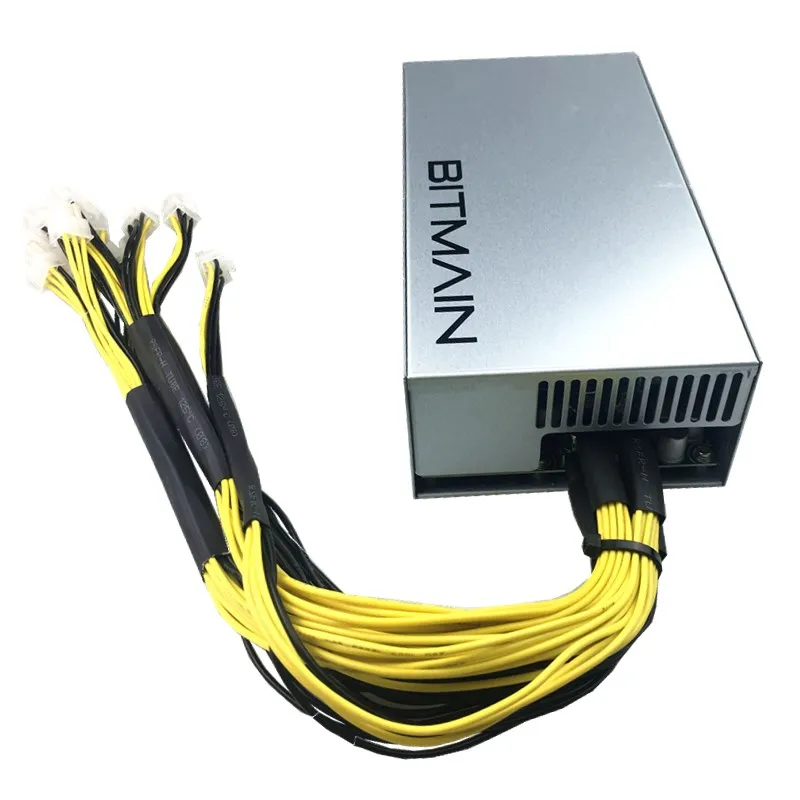 1800W ATX PSU BTC LTC DASH BITMAIN APW7 1800W Power Supply For Antminer S9 S9i Z9 L3+ D3 T9+ E3 Innosilicon A9 D9 A10 ETH PSU