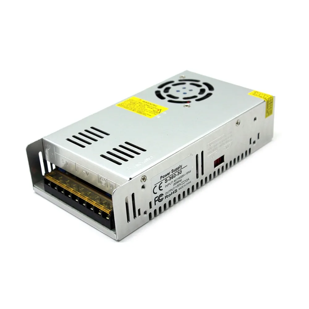 DC48V 360 Вт выключатель питания 110/220 В переменного тока в постоянный ток 12 в 24 в 36 в 48 в 60 в 600 Вт светильник-трансформатор для мониторинга шагового двигателя CNC