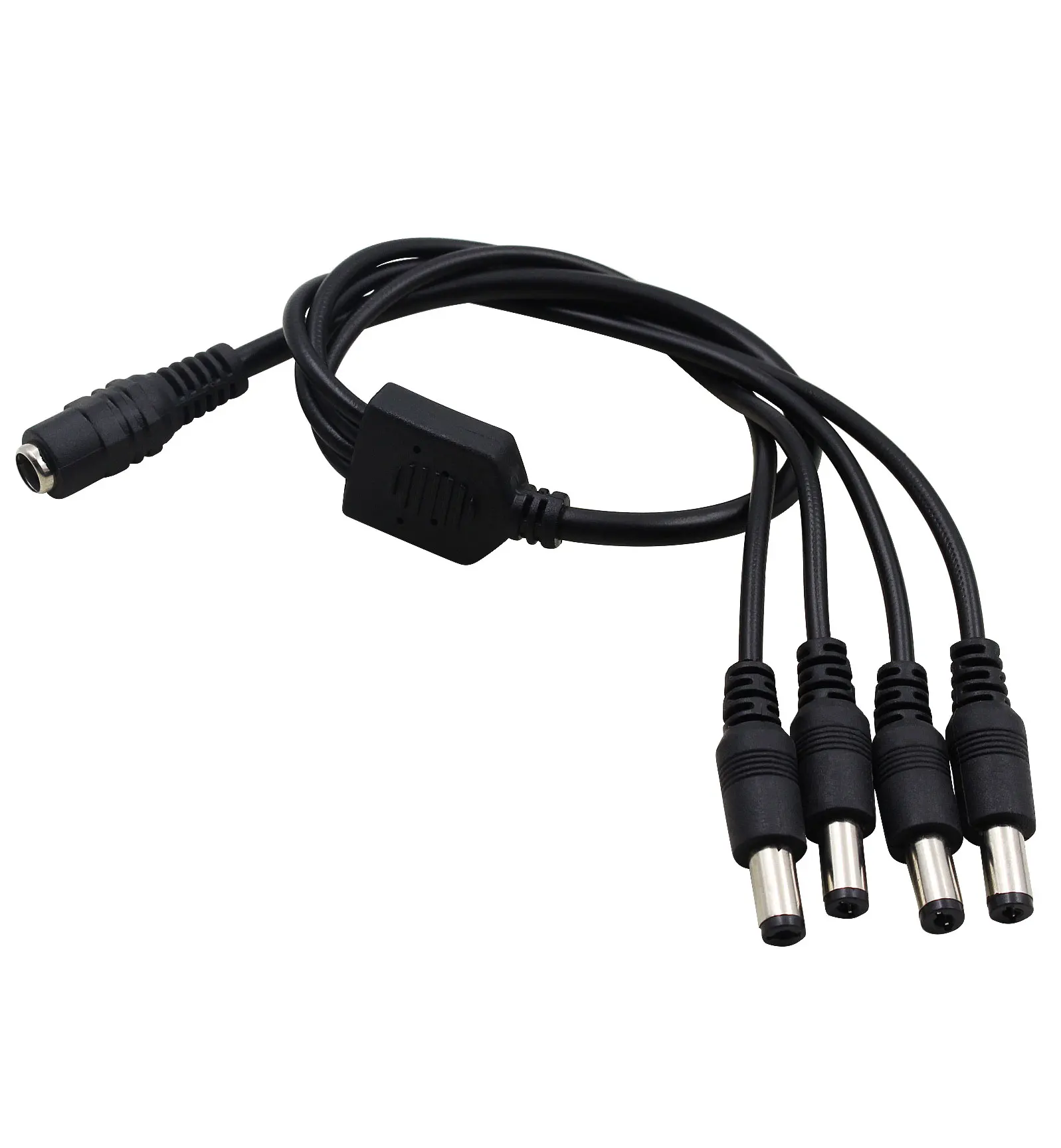 

DC 1 to 4 Way Power Splitter Adapter Cable Cord for WALI Amcrest Ring SANNCE Blink ZOSI Zmodo EZVIZ CCTV Security Camera