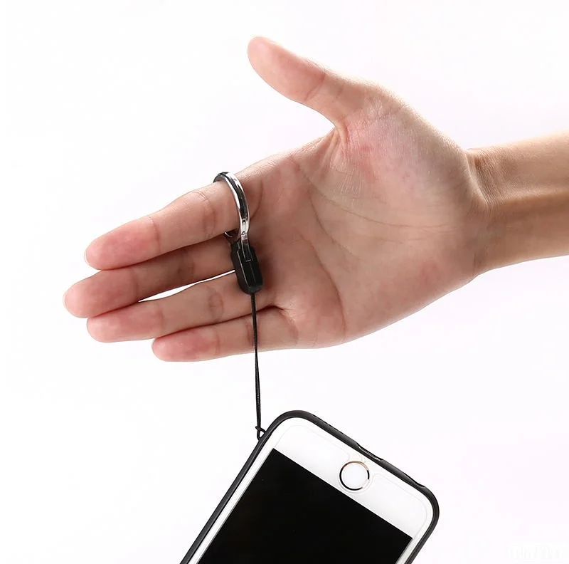 Многофункциональный мобильный брелок, веревка, шнурок для сотового телефона, шейный ремешок, ремешок для камеры, вращающийся для Apple iPhone 8 7 6s Plus
