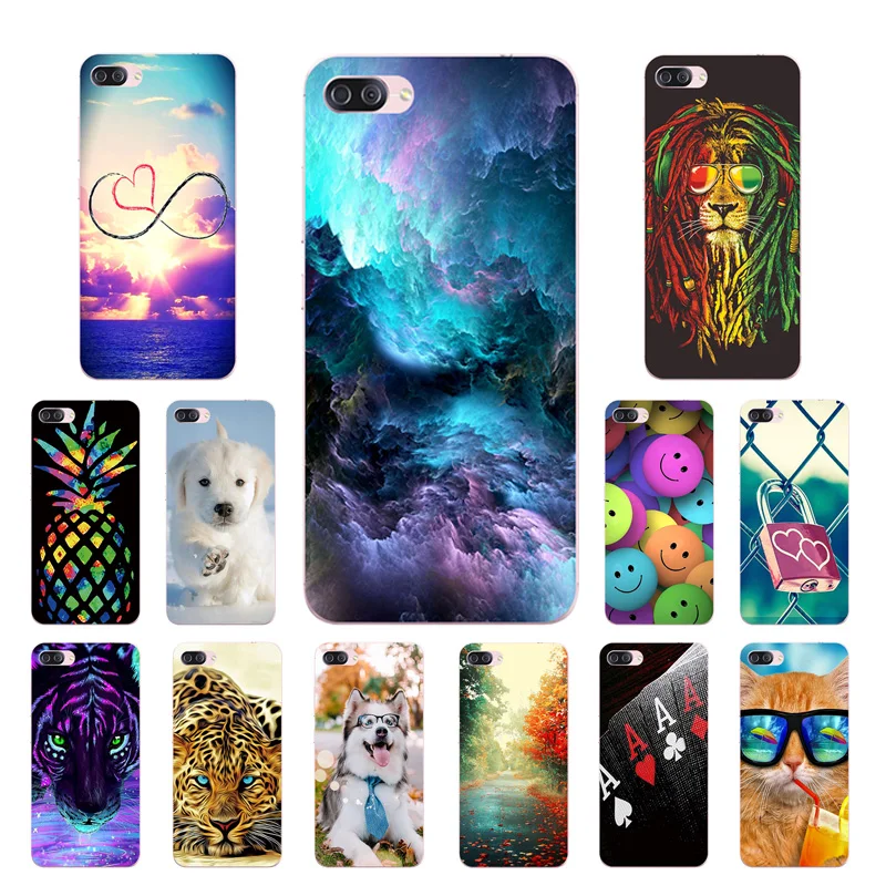 Silicone Cases For Asus Zenfone 4 Max ZC520KL 5.2&quot DIY Soft TPU Back Cover Pine Printing |