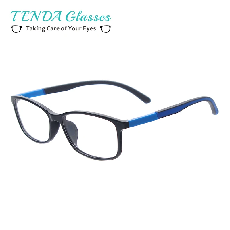 

Men TR90 Full Rim Eyeglasses Frame Women Lightweight Rectangular Prescription Glasses For Reading Myopia Lenses