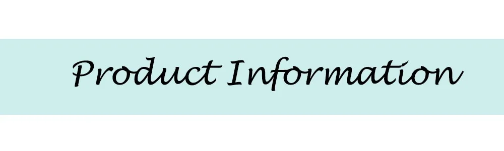 product information