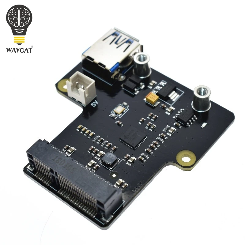 WAVGAT Raspberry pi X850 mSATA SSD жесткий диск плата расширения поддерживает 1 ТБ USB 3