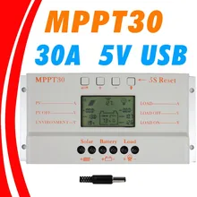 MPPT 30A LCD Solar Charge controller 12V 24V auto switch LCD display MPPT30 Solar charge controller MPPT 30 charger controller