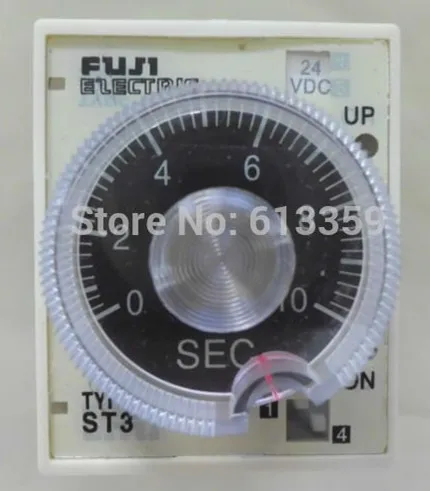 

5 sets Fuji ST3P A-A A-B Super Timer Relay With Base 24VDC or 220VAC