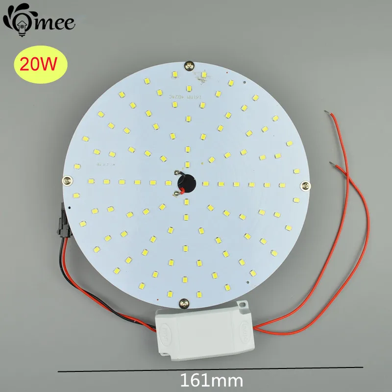 20 Вт круглый светодиодный потолочный светильник пластина 2835Smd панель светодиодов Магнитный потолочные светильники Алюминий доска циркуляров для кухни для офиса, 12V 24V