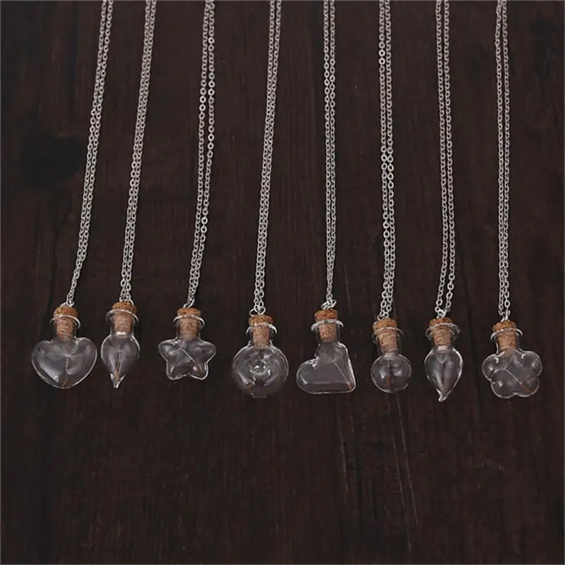 

ZIRIS Perfume Wishing bottle Necklace Pendant for Woman Vintage Pendant Ceramic Jewelry free shipping