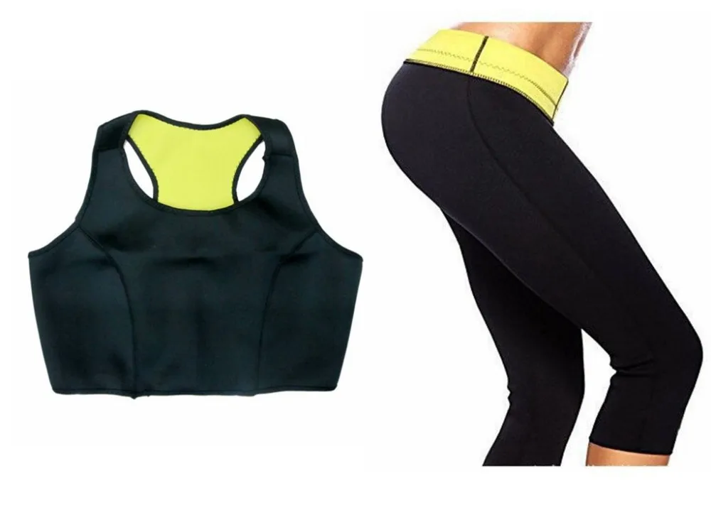 Hot Thermal Neoprene Slimming Workout Pants