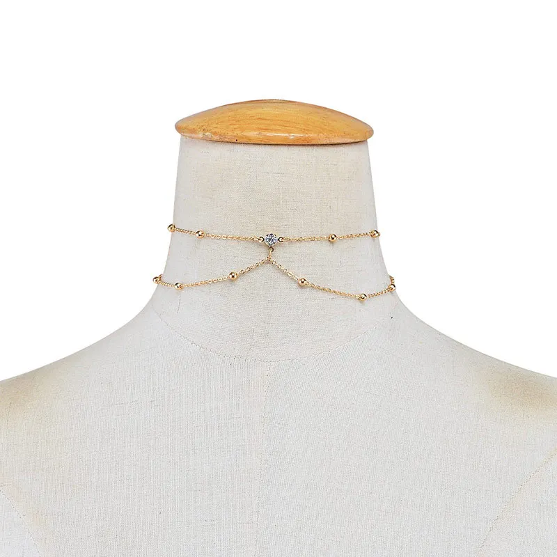 BOB IGIULAI бренд Гипербола женские цепи ожерелье тела цепи для одежды искусственный камень подвеска-кисточка для ожерелья ожерелье