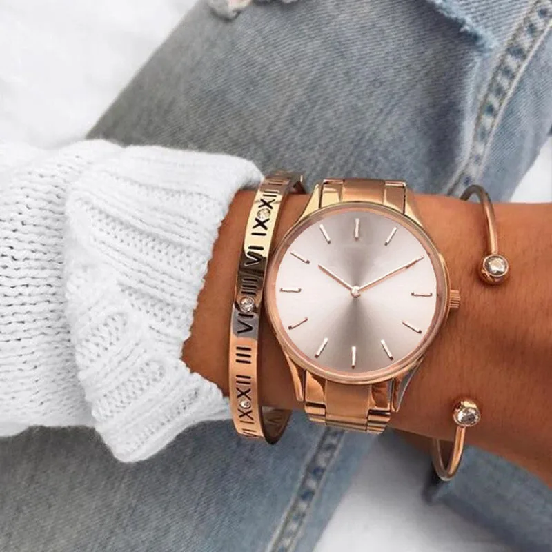Mavis Hare beauty 34 мм розовое золото часы с идеальной сеткой очаровательные женские часы браслет набор в подарок