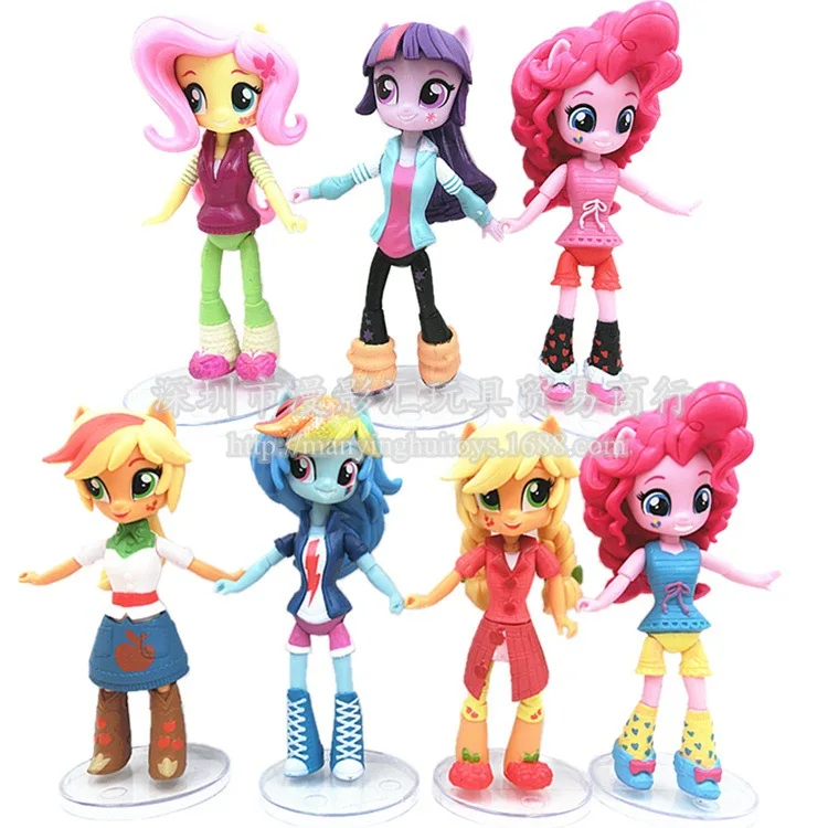 

2018 7 pony girl toy doll doll joints can do hand model decoration ornaments
