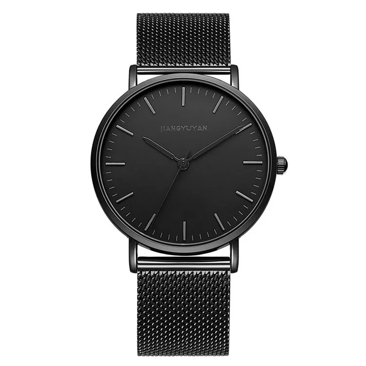 

Top quality stainless steel/leather watches quartz waterproofing fashion wristwatches lovers best gift