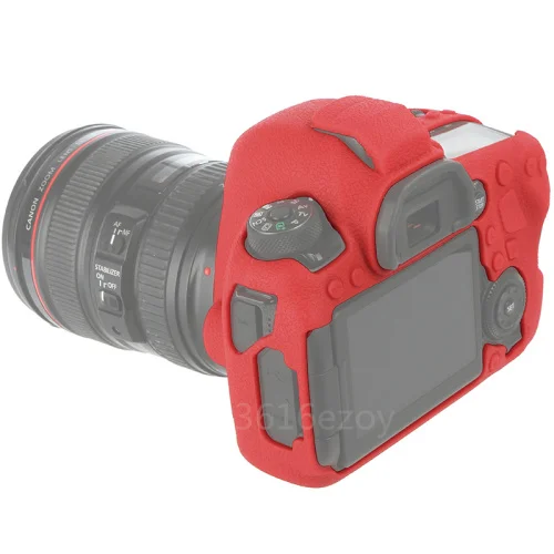 Хорошая мягкая силиконовая резиновая легкая DSLR камера видео сумка для Canon EOS 6D MARK II 6D2 беззеркальная цифровая камера