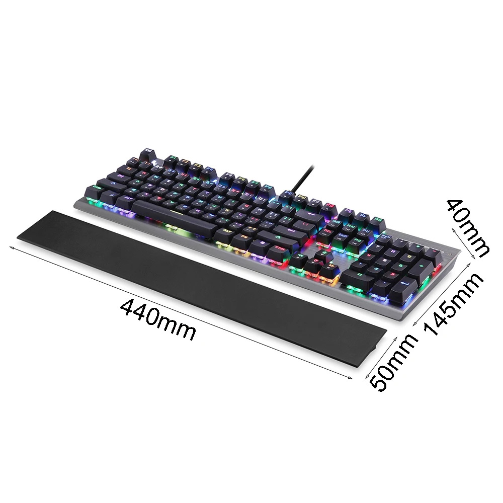 Motospeed CK108 Wired Mechanical Keyboard 