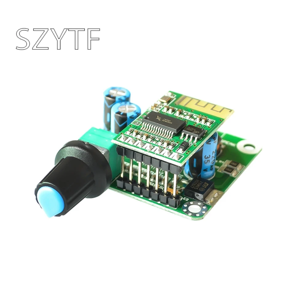 

5V Bluetooth TPA3110 Digital Power Amplifier Board Stereo Class D Power Amplifier Board Bluetooth 4.2 Power Amplifier Board 15W