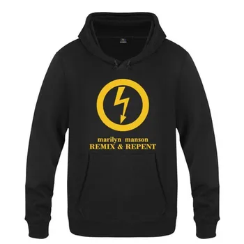 

Mens Hoodies Rock Band Marilyn Manson Printed Hoodie Men Hip Hop Long Sleeve Men's Sweatshirt Skate Tracksuit Moleton Masculino