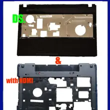 /оригинальная, красные, черные, синие, верхняя оболочка для lenovo G580 G585 верхняя крышка Упор для рук верхнюю крышку чехол+ Нижний базовый вариант D Обложка с HDMI