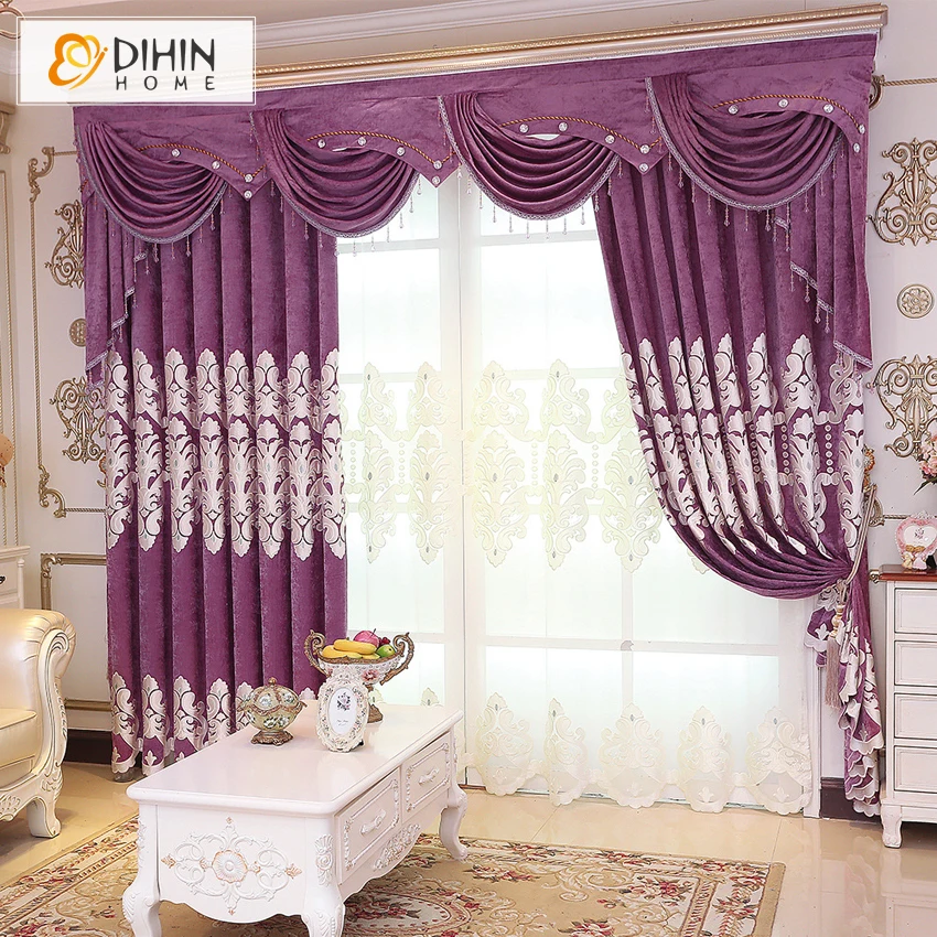 Deep Purple Purple Curtains For Bedroom - pic-beat