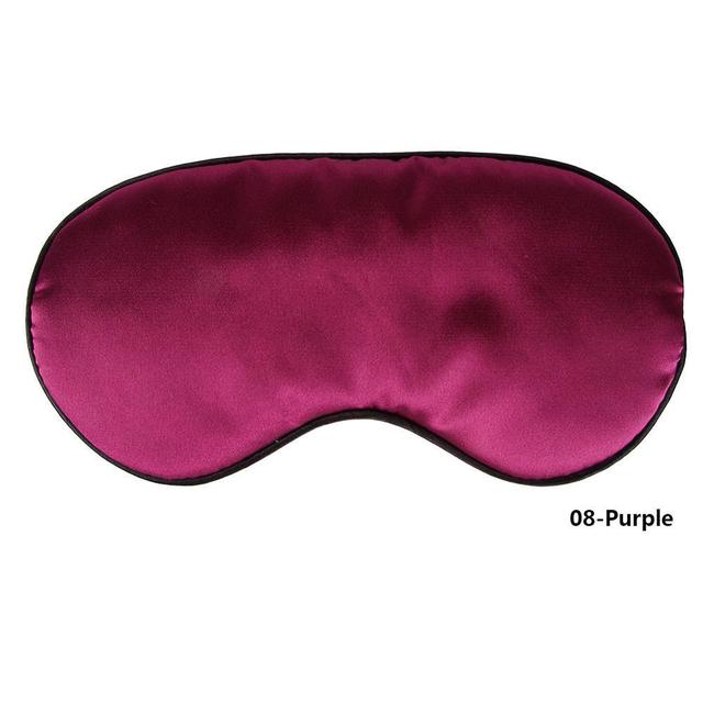 Silk Portable Travel Sleep Eye Mask Rest Aid Soft Cover Eye Patch Hot Sale Eyeshade Sleeping Mask Wholesale #245327