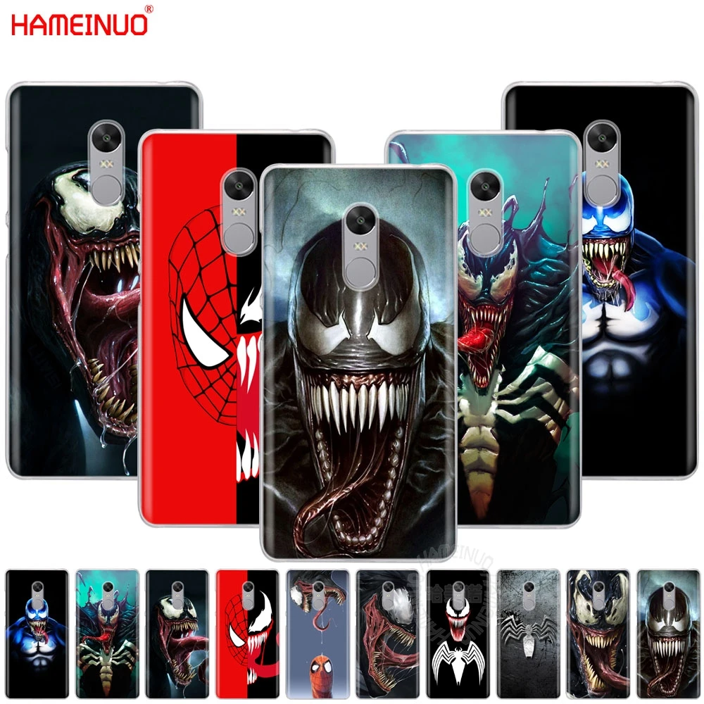 

HAMEINUO venom comics spider man Cover phone Case for Xiaomi redmi 5 4 1 1s 2 3 3s pro PLUS redmi note 4 4X 4A 5A