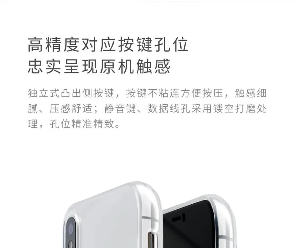 Чехол для телефона Xiaomi Youpin, 2 шт., ультратонкий защитный чехол с воздушной подушкой, 6,1 дюймов для Iphone XR XS MAX