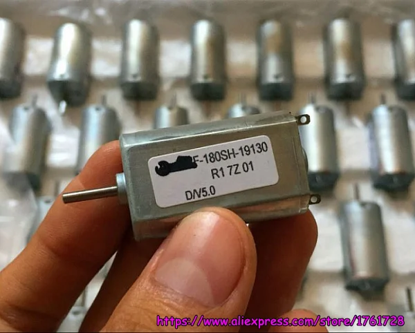 

Brand new 180 micro DC motor FF-180SH-19130 Low noise 5V 7000RPM precious-metal brush home appliance motor~